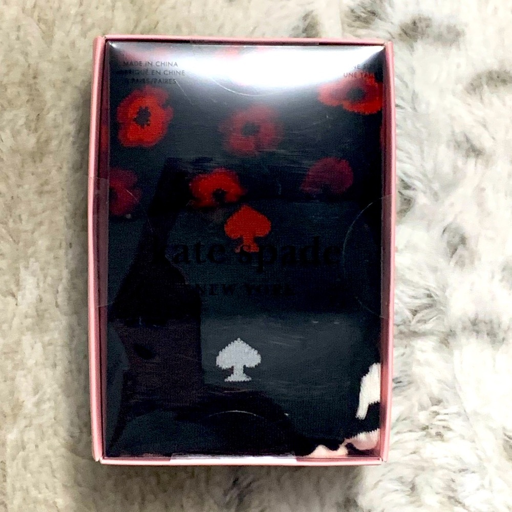 Kate Spade 3 pack socks New In Box
